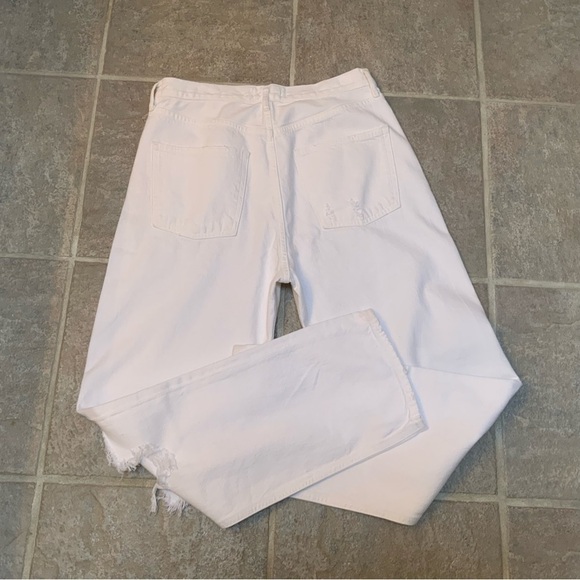 Agolde 90’s mid-rise loose fit distressed jeans. - Picture 11 of 12